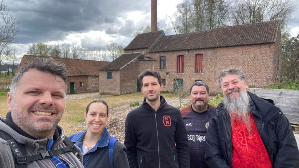 Brouwerij Kestemont visited by World Beer Expedition Belgian 2023