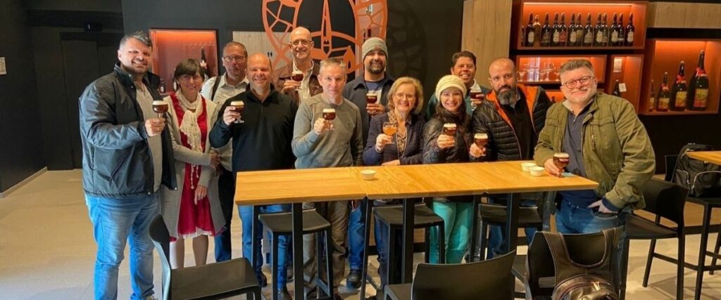 people of beer expedition Belgium 2022